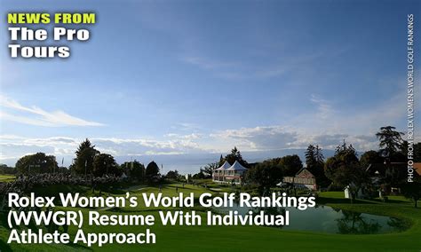 rolex world golf ranking